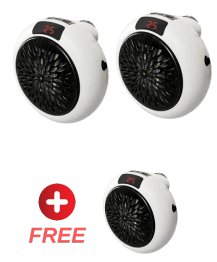 2x EcoHeater + 1 Free